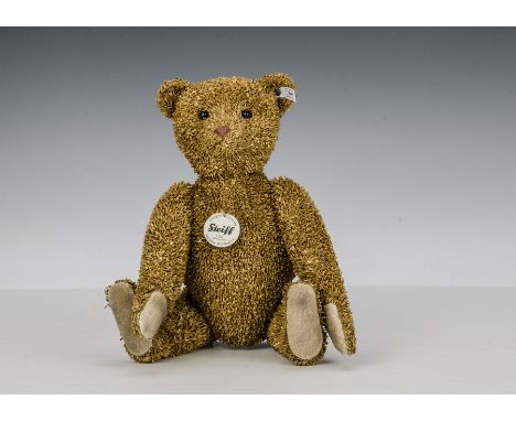 A Steiff Limited Edition 1919 Paper Teddy Bear, Club Edition 2010, 689 of 3000, in original box with certificate and boo