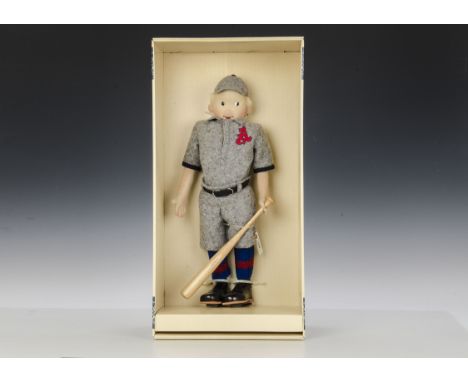 A Steiff Replica Baseball-Player 1913, Limited Edition 939 of 1200, in original box (missing certificate)