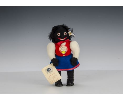 A Steiff Limited Edition for The Toy Store Molly Golli & Peg, 128 of 2500, in a Steiff box with certificate, 1996; and a few 