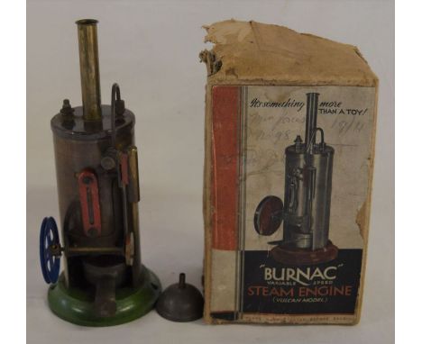 Burnac steam engine with box