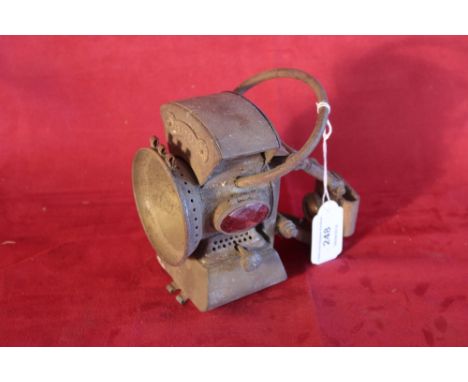 A small carbide lamp 