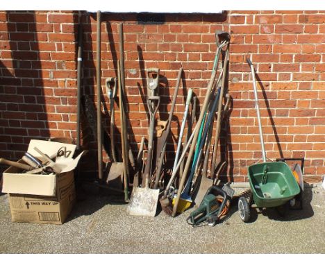 Various garden tools