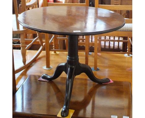 A 19th Century mahogany tripod table