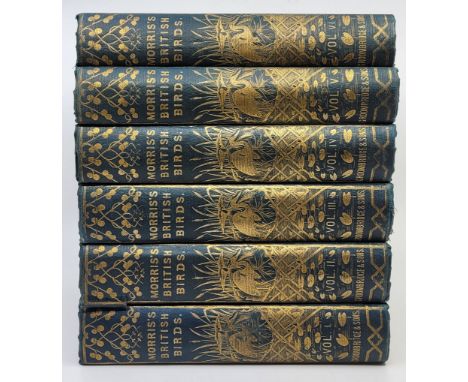 Morris (The Rev. F.O.), A History of British Birds, London: Groombridge and Sons, 1862-1864, 1st edition, later issue, 6 vols