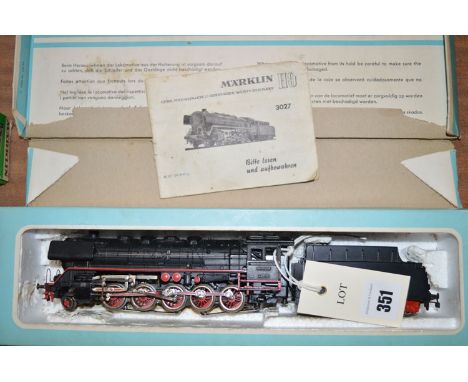A Marklin 3027 heavy goods locomotive, in original box.