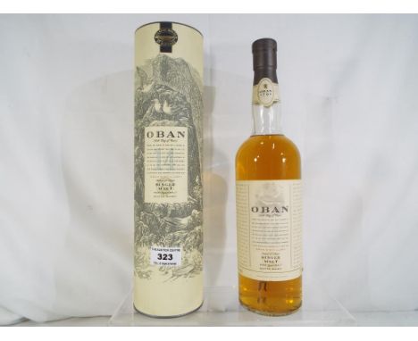 Oban Little Bay of Caves single malt Scotch whisky aged 14 years, 70cl, 43% vol, in carton, level base of neck, exc - Est £20