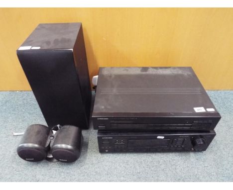 A good lot to include a Pioneer AV digital surround amplifier model #VSA-730, a Pioneer digital synthesizer tuner model #F-44