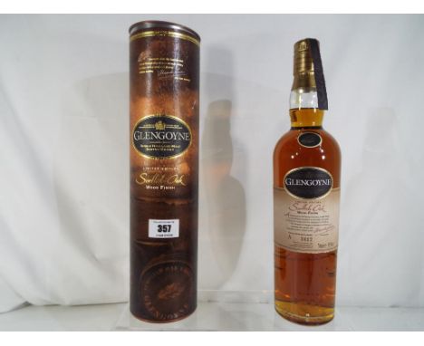 Glengoyne single Highland malt Scotch whisky aged 16 years, Dumgoyne, Stirlingshire, issued in a limited edition Scottish Oak