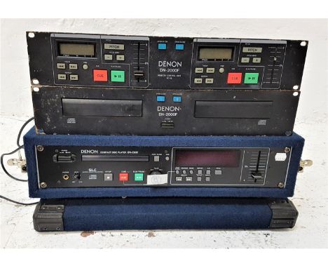 SELECTION OF DENON MUSICAL EQUIPMENTcomprising a DN-C630 compact disc player, in felt covered wooden case; together with a DN