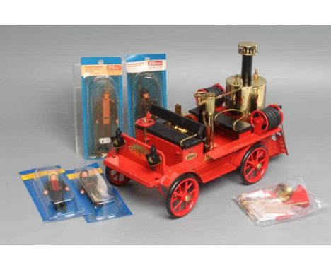 Wilesco Fire Engine with four firemen figures, box E-M (Est. plus 24% premium inc. VAT)