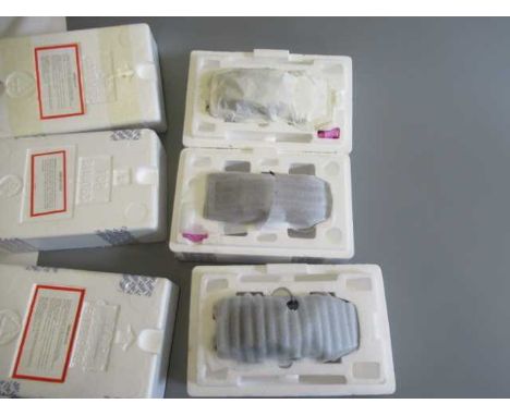 Franklin Mint 1988 Chevrolet Corvette, 1984 Corvette and 1993 Corvette, all items boxed, E-M (Est. plus 24% premium inc. VAT)