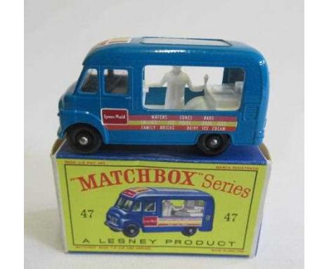 Matchbox 47b Lyons Maid ice cream van, box M, model M (Est. plus 24% premium inc. VAT)