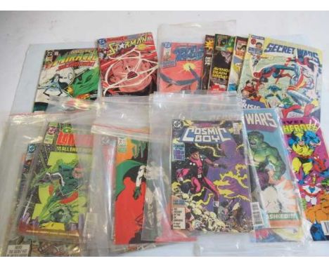 26 Marvel &amp; DC comics, comprising Aquaman no. 2, Superman &amp; Aquaman no. 63, Green Lantern no. 186 (85), no. 50, 51 an