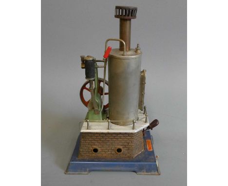 Wilesco vertical single cylinder steam engine, F-P (Est. plus 24% premium inc. VAT)