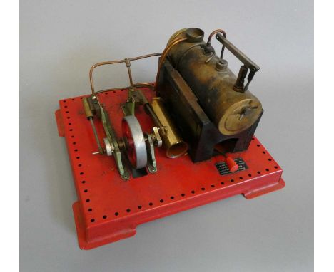 Mamod SE3 twin steam engine, well used condition, F-P (Est. plus 24% premium inc. VAT)