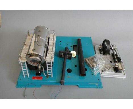 Wilesco stationary steam engine in disassembled state, F (Est. plus 24% premium inc. VAT)