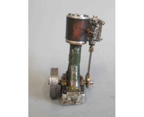 Single cylinder vertical steam engine, 3/4" bore, non reversing, F (Est. plus 24% premium inc. VAT)
