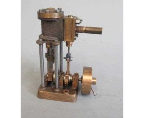 Single cylinder vertical marine type engine, has note, requires attention, F (Est. plus 24% premium inc. VAT)