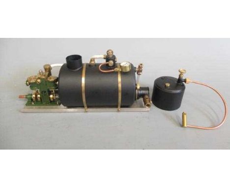Stuart Puffin engine and boiler in unused condition, E (Est. plus 24% premium inc. VAT)