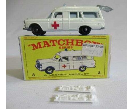 Matchbox Mercedes ambulance, box M, model M (Est. plus 24% premium inc. VAT)