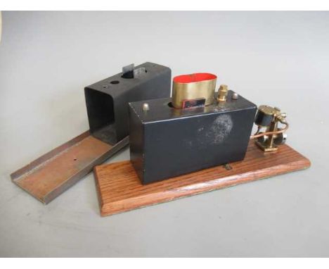 Stuart single cylinder oscillating engine with small boiler, G (Est. plus 24% premium inc. VAT)