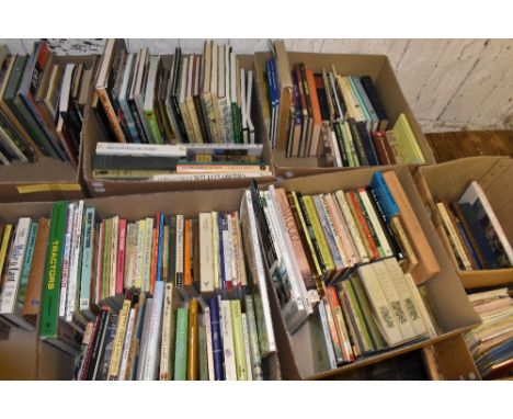 A miscellany of country and agricultural related books including books on trees, gardening, woodland, poverty, and the countr