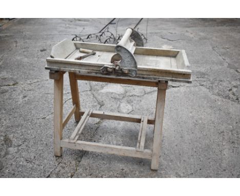 WADE OF LEEDS; a vintage butter table, height 103cm, length 107cm.PROVENANCE: The Raymond Rush Collection. Mr Rush was an eng