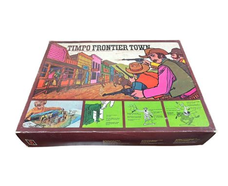Timpo. Wild West Frontier Town No. 260, rare, excellent in excellent to good plus illustrated brown box with inner tray packi