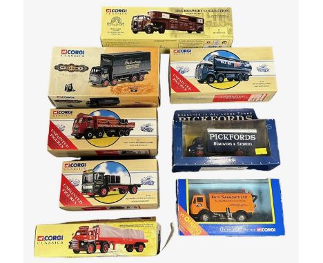 Corgi. 1980s onwards Lorry collection, generally excellent to good plus in good or better boxes (some would benefit from ligh