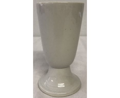 WW2 pattern German ceramic goblet. Dated 1942.  