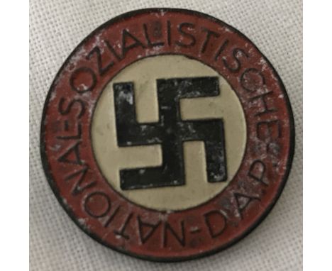 WW2 pattern German N.S.D.A.P. late war Ersatz tie/lapel pin.  