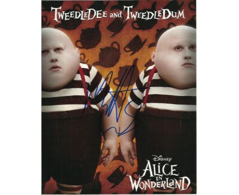 Matt Lucas signed colour 10x8 photo. English comedian, screenwriter, actor and singer, best known for his work with David Wal