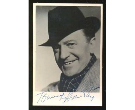 Tommy Handley signed vintage 6 x 4 portrait photo. Good condition