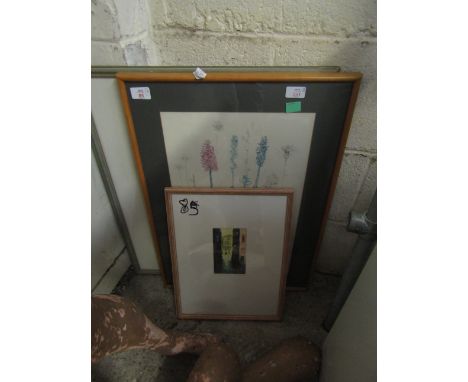 SUE HENDERSON, SIGNED IN PENCIL TO MARGIN, TWO LIMITED EDITION COLOURED ETCHINGS, "DAL CAMPO DEL DRAGHETTO" (5/75) AND "WATER