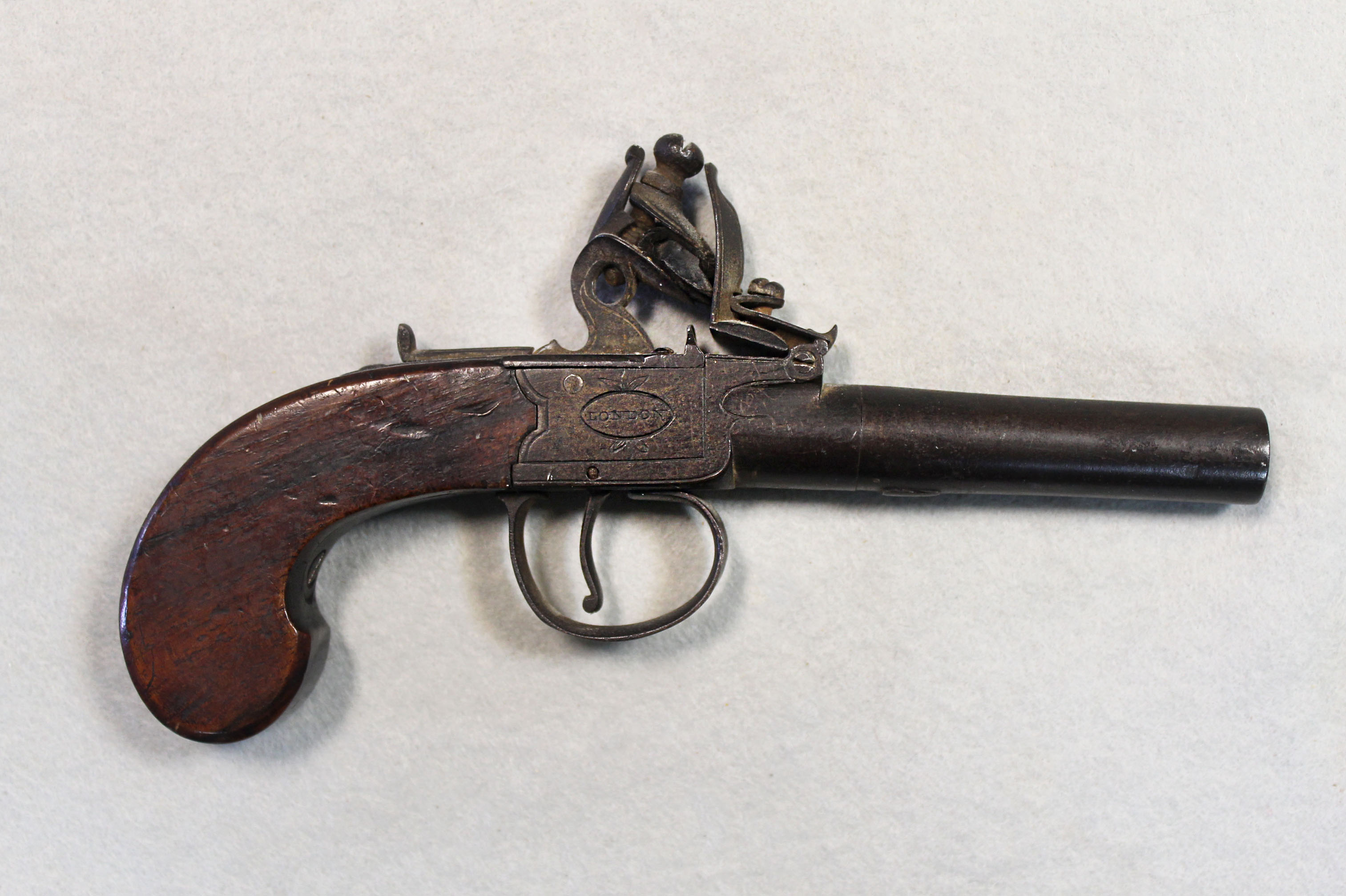 Twigg London, a Flintlock pocket pistol, in Cheffins Fine Art