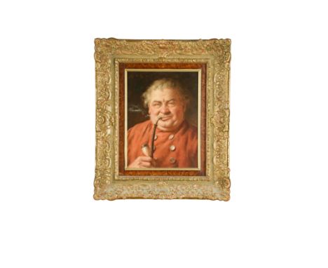 A Good smoke; A Good vintage both signed upper left 'Fritz Wagner' oil on panel (a pair) 23 x 17cmFootnote: Provenance: Chris