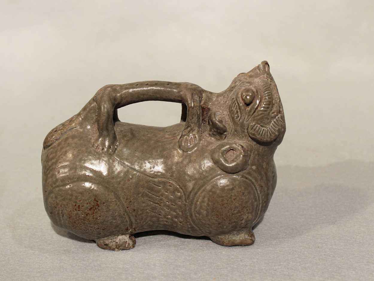 A Chinese Yue Animal Form Vessel, In - Cheffins Fine Art