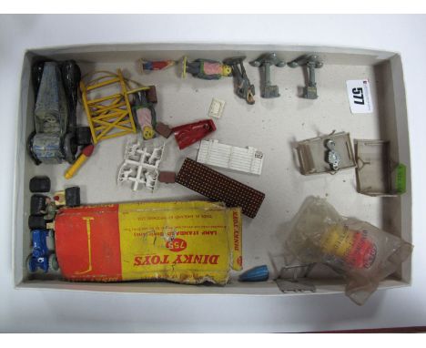A Quantity of Original Hornby and Dinky Post-war Accessories, including bears from "Stripey the Magic Mini", ABC cameras, boa