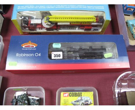 A Bachmann "OO" Model Railway, No. 31-002 0-8-0 Robinson 04 Class R/ No. 63635, finished in British Rail black with early emb