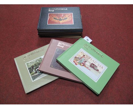 Nine Volumes of Automobile Quarterly, all 1970's, all hardback.