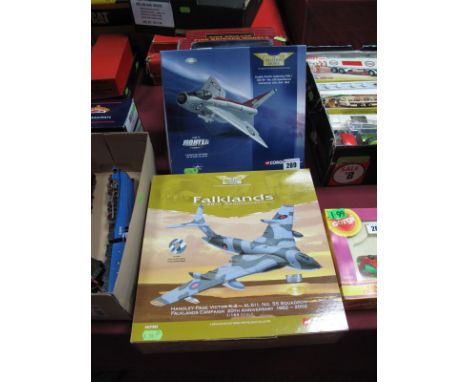 Two Boxed Corgi Aviation Archive Diecast Aircraft, 1:144 scale Hadley Page Victor K.2-XL511, No.55 Squadron Falklands Campaig