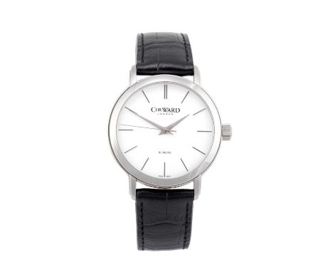 Christopher Ward: A Stainless Steel Centre Seconds Wristwatch, signed Christopher Ward, model: Malvern Slimline, ref: C5, cir
