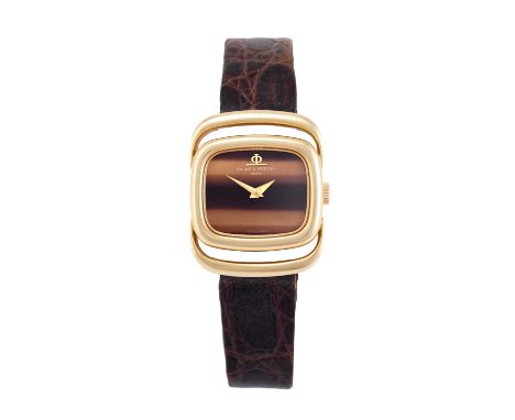 Baume &amp; Mercier: A Lady's 18 Carat Gold Wristwatch, signed Baume &amp; Mercier, Geneve, 1973, (calibre BM775) manual woun