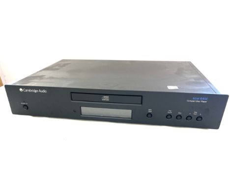 Cambridge audio compact disc player AZUR640C, untested with remote