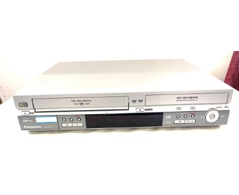 Panasonic DMR-ES30V VHS VCR DVD Recorder Combination, untested