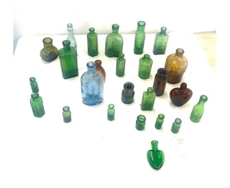 Selection of vintage medicine bottles 
