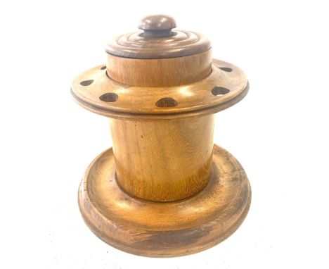 Wooden pipe rack 