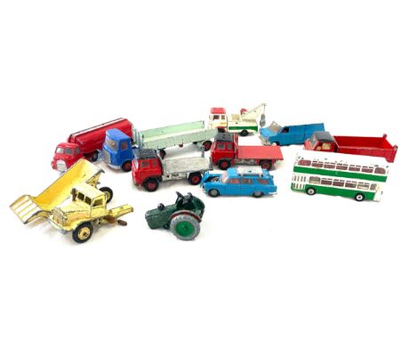 Selection vintage Dinky vehicles 
