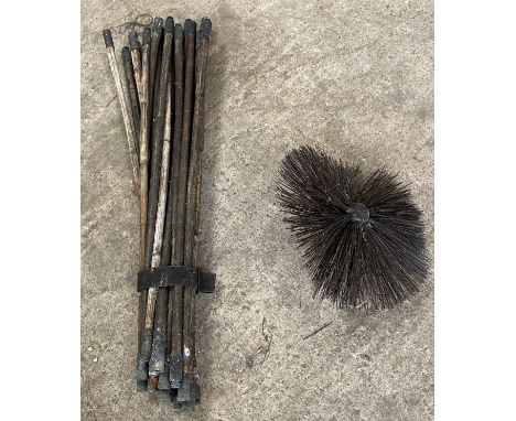 Chimney sweep rod set 