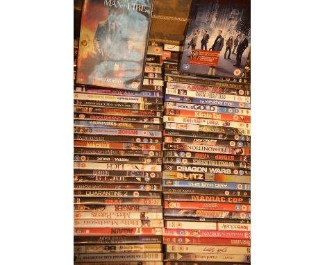 Approximately 75 DVDs. This item is not available for in-house P&amp;P. 